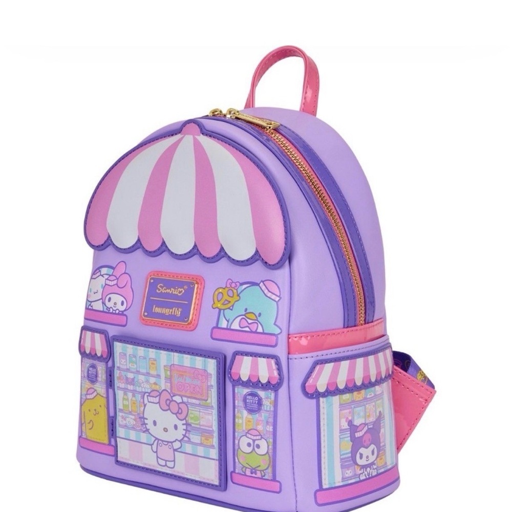 Loungefly Sanrio Hello Kitty Cafe Mini Backpack BNWT NYCC Exclusive Rare Kawaii
